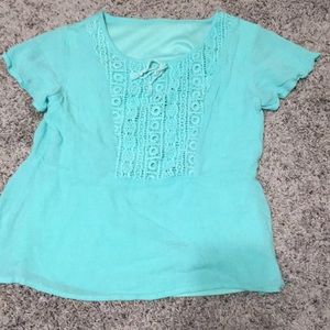Teal Shirt